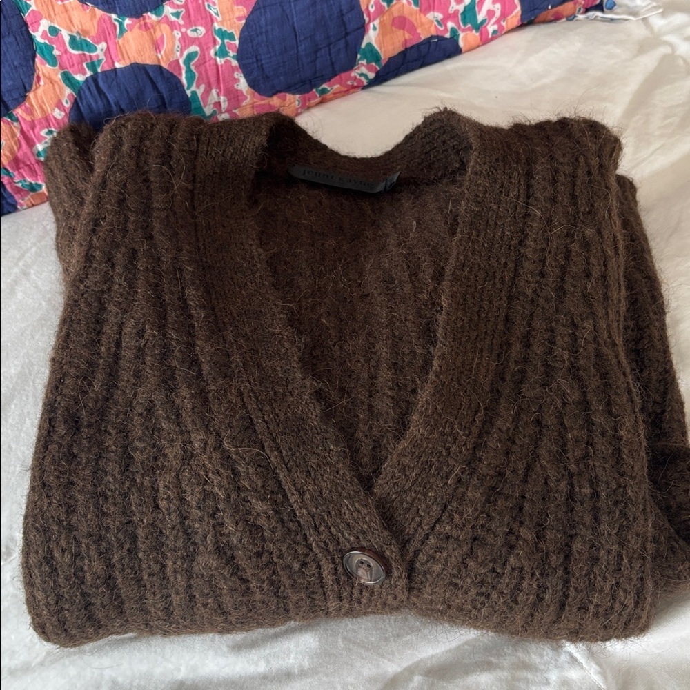 Jenni Kayne Cocoon Cardigan Cocoa XS